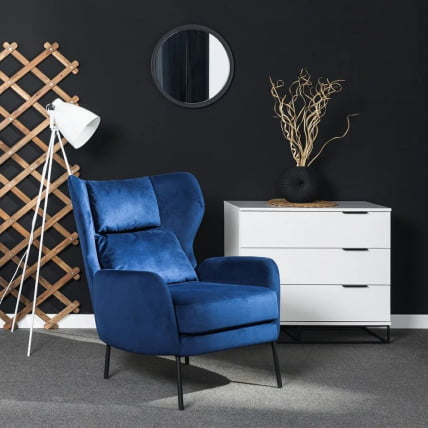 Комод 3 ящика CITY 40095580h Белый_10