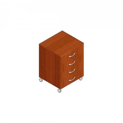 Тумба подкатная Р.Т-4 Орех Гепланкт_0