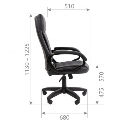 Кресло руководителя Chairman 794 LT экокожа Бежевый_5