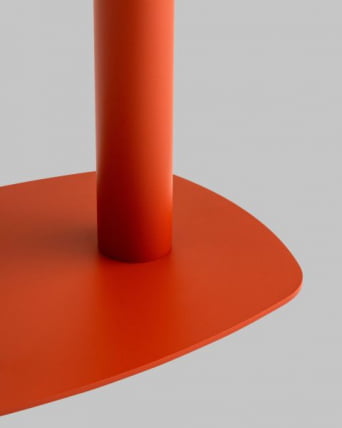 Журнальный столик Eanna S металл красный_8