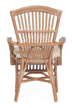 Кресло Secret De Maison Levy натуральный ротанг, 60х62х95см, натуральный/white wash_4