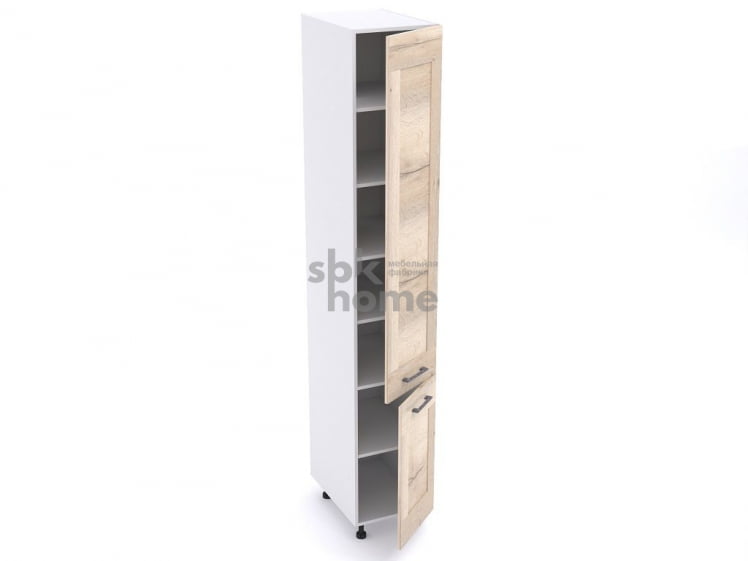 Пенал 960 ПГ-40, Дублин (400*570*2406) Дуб галифакс белый, 21665 _1