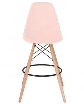 Стул барный ДОБРИН ДСВ БАР Светло-розовый ПК-02 / DOBRIN DSW BAR PK-02_5