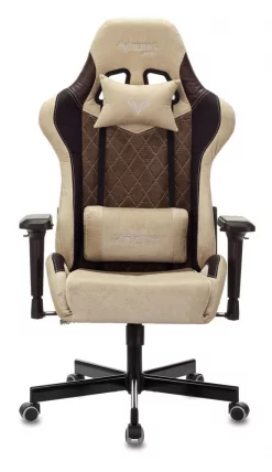 Кресло игровое Бюрократ VIKING 7 KNIGHT BR FABRIC Коричневый_1