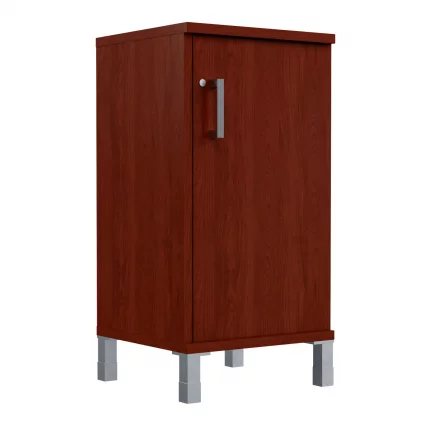 Стеллаж дверь ДСП с замком В411.3 Z/R Бургунди_0