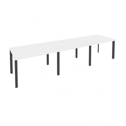 Стол переговорный (3 столешницы) ONIX O.MP-PRG-3.2 Белый Бриллиант/Антрацит_0