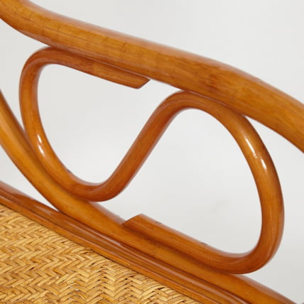 Кресло-качалка MILANO (разборная) / без подушки / ротанг top quality, 58x136x103 см, Cognac (коньяк)_9