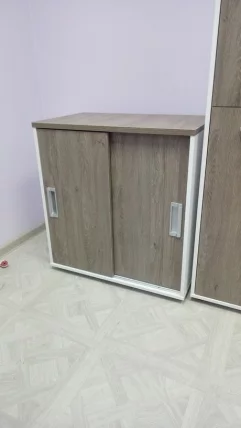 Тумба-купе Deka 9.02.07 Дуб Верцаска/Белый_3