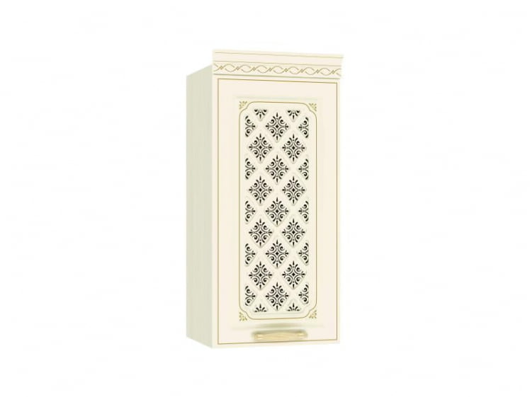 Шкаф с решеткой лев/прав Милана 23.23 Сосна Астрид/Ваниль_0