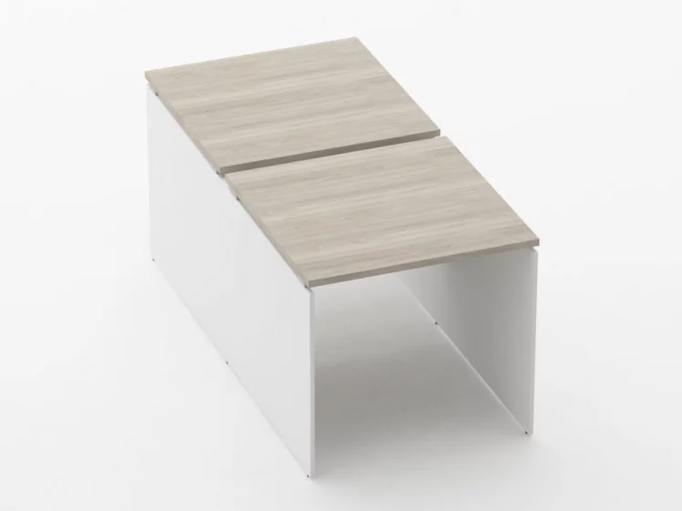 Рабочий модуль Deka ЛДСП каркас 75.165.08 Дуб Сантана светлый/Белый_0