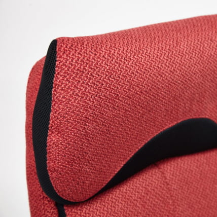 Кресло DUKE ткань, красный/черный, MJ190-11/TW-11_14