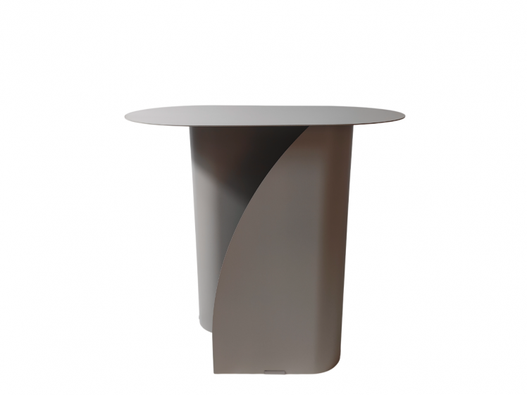 Журнальный столик Yvaine металл темно-серый_1