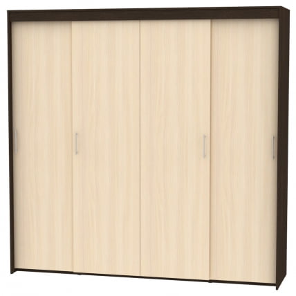 Шкаф-купе T-5-230х235х60(Венге-ДМ-9)_0