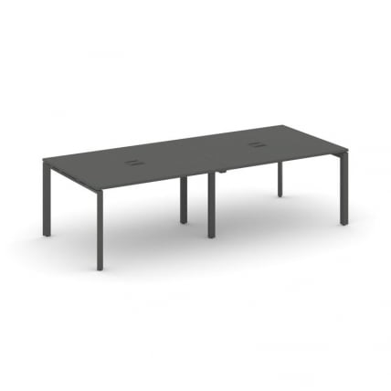 Стол переговорный Стайл Проджект СН-59П.СПРГ-043 Антрацит/Металл Антрацит 2760*1180*750 / SN-59P.SPRG-043_0