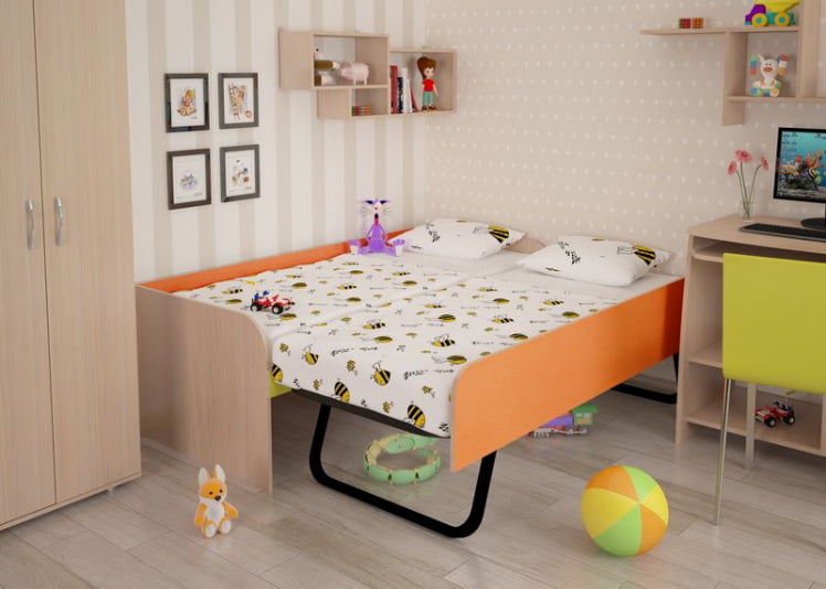 Комплект детской мебели Сити К9 Дуб Млечный_1