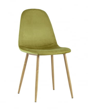Комплект из четырех стульев Валенсия СН велюр фисташковый 4 шт / SN_1