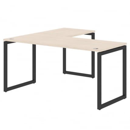 Стол угловой правый XTEN-Q XQCT 1615 R Бук Тиара Антрацит_0