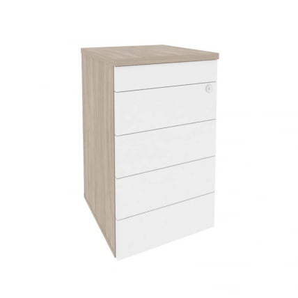 Тумба приставная (TIP-ON) ONIX O.TP-4 TIP Дуб Аттик/Белый_0