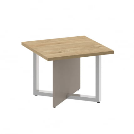 Стол журнальный, квадратный SHIFT SK.SG-KV-60 Тиквуд Светлый/Капучино_0