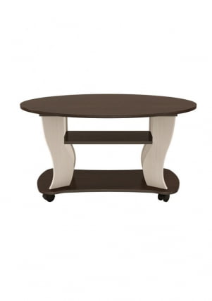 Стол журнальный Сатурн-М05 Венге Вудлайн кремовый_1