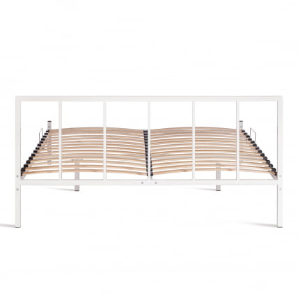 Кровать Bruno металл, 160*200 см, белый_3