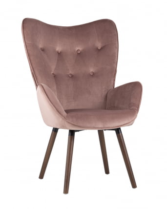 Стул Гранд велюр Розовый_0