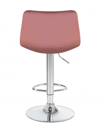 Стул барный DOBRIN TAILOR Пудрово-розовый велюр MJ9-32_4