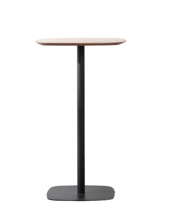 Стол барный Form 60*60 Светлое дерево/черный_0