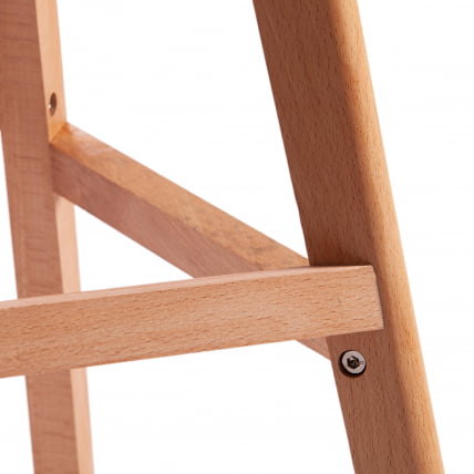 Стул барный TULIP BAR (mod. C1014H) пластик/дерево, 57 х 48 х 104 см, белый 018 /натуральный_8