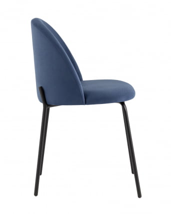 Стул Коди велюр Синий_3