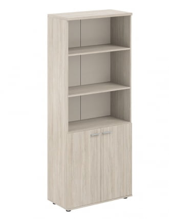 Шкаф высокий полуоткрытый Sigma SG.831.OL.OL Дуб светлый_0