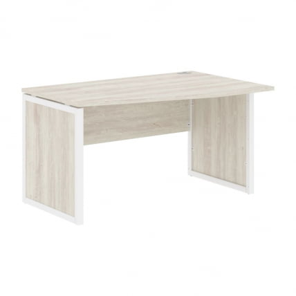 Стол письменный правый XTEN-QP XQPCT 149 R Сосна Эдмонт Белый_0