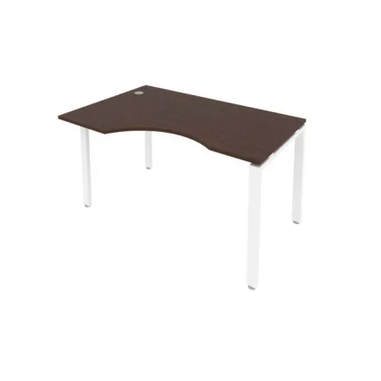Стол письменный METAL SYSTEM Б.СА-2 Л Венге/Белый_0