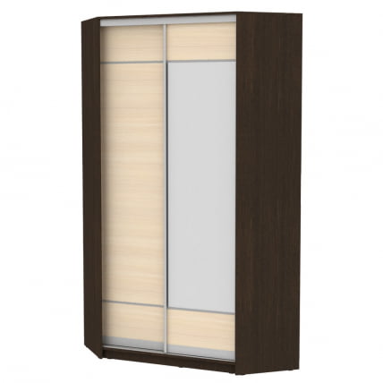 Шкаф-купе Белла(H10)2200х1153х1153(Венге-ДМ-D7D8)_0