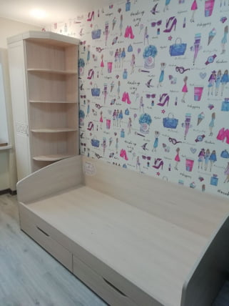 Шкаф-пенал (лев/прав) Тиффани 93.10_4