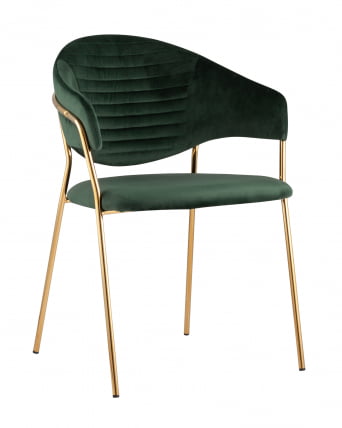 Стул мягкий Эвита Зеленый_0