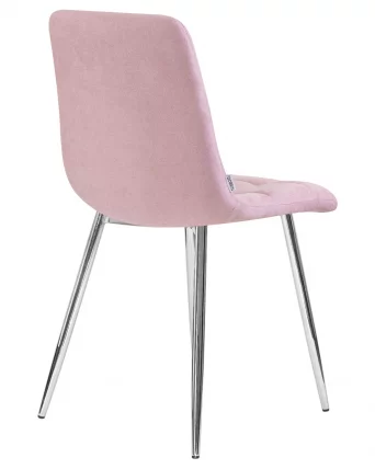 Стул обеденный DOBRIN ALEX хром ножки Сиреневая ткань UF860-04B_3
