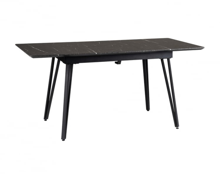 Стол Диего раздвиж. 140-180 Темный мрамор/Бабочка_4