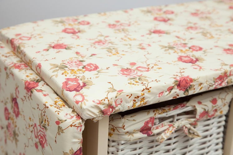 Гладильный комод с 3-я корзинами Secret De Maison CAMPANARD ( mod. PE-03 ) Слоновая кость_1