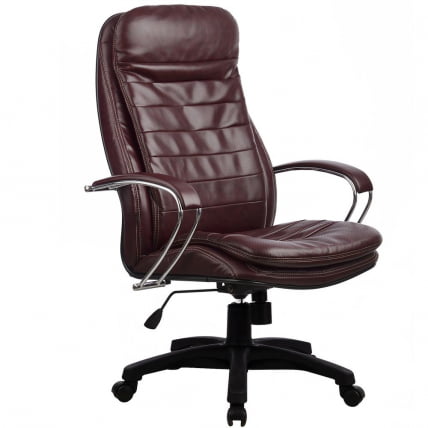 Кресло руководителя Metta LK-3 Pl 722 Бордовое_0
