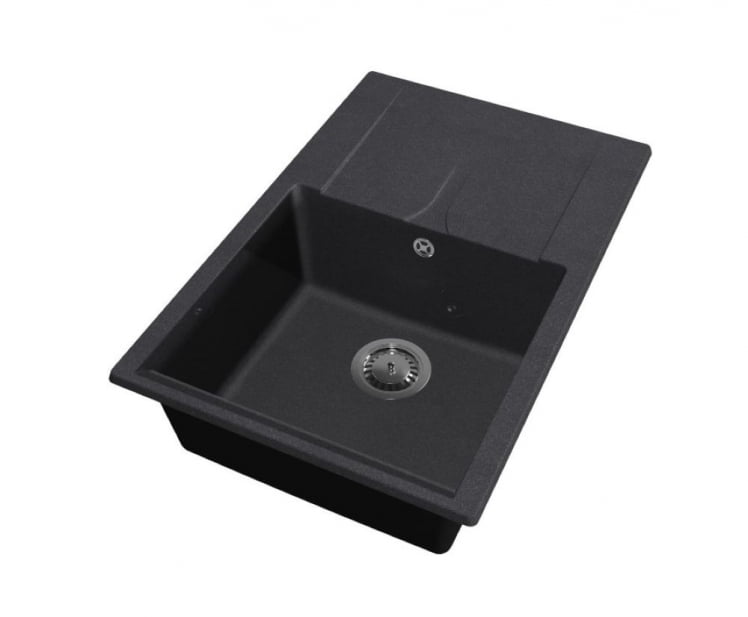 Мойка врезная М16 черная_0