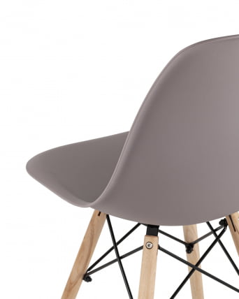 Стул Еамес Стиле ДСВ темно-бежевый (разборный каркас) / Eames Style DSW_6