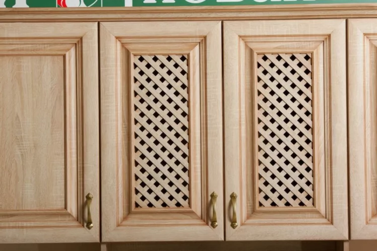 Кухонный гарнитур угловой Кантри №03 Сономе эйч светлая_24