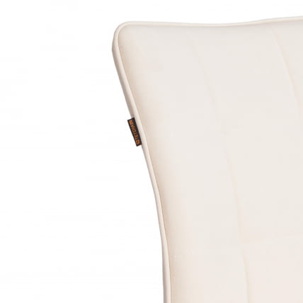 Стул обеденный Bari Bari LT, велюр, молочный/черный, 4, 41х55х89 см_9