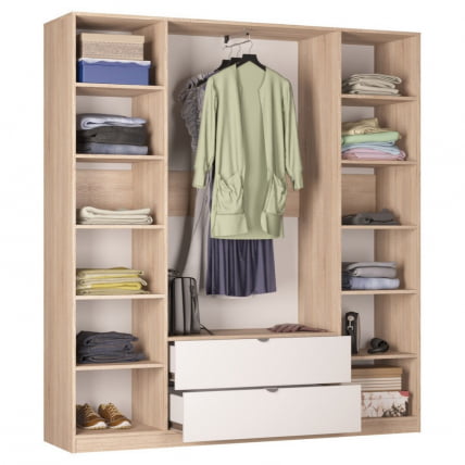 Шкаф распашный Р-198х180х45-2-ТР(ЯАТ) / R-198х180х45-2-TR(ЯАТ)_1