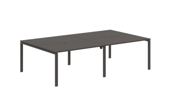 Бенч-система 4-местная EDIS EUWST 2716 Мокко_0