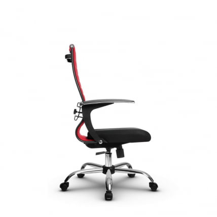 Кресло офисное МЕТТА B 2b 19/U158, Основание 17833 Комплект 2 Красное Черное_1