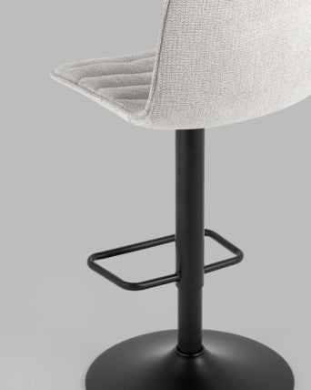 Стул барный Tyler Светло-серый_6