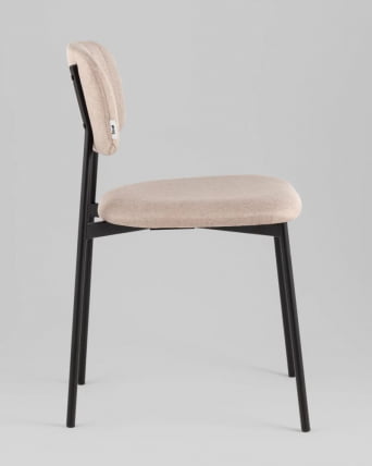 Стул Майло рогожка бежевый_2