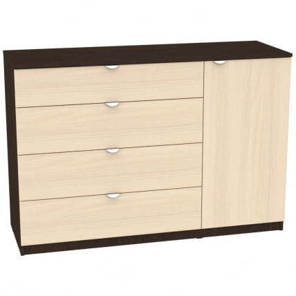 Комод Калисто(K45)923х1352х468ручкаторцеваяTR-2(Венге-ДМ)_0